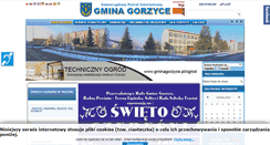 Desktop Screenshot of gminagorzyce.pl